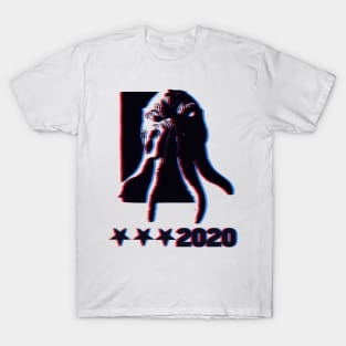 Retro 3D Cthulhu for President 2020 T-Shirt